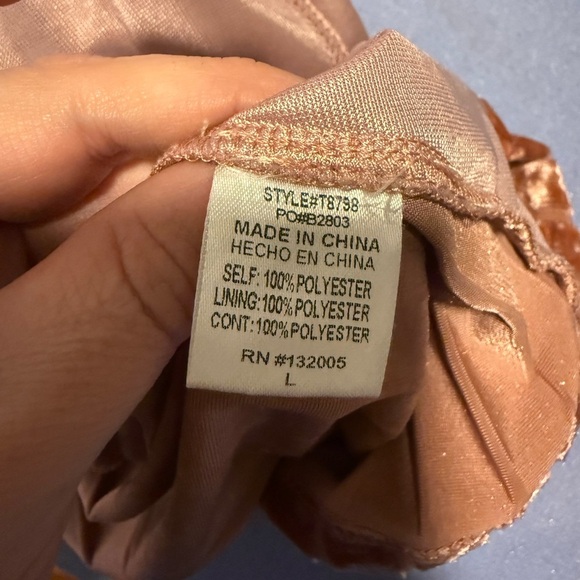 Entro Pink Boho Long Sleeve Blouse - Picture 7 of 10